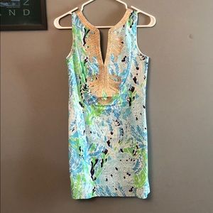 Lilly Pulitzer Janice Shift Dress Let’s Cha Cha